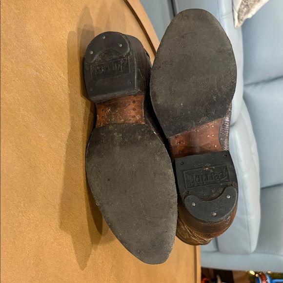 Brown Cowboy Ferrini Boots - Picture 4 of 4